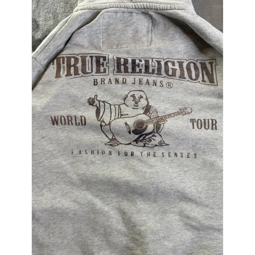 TRUE RELIGION BRAND JEANS WORLD TOUR FASHION FOR THE SENSES Gray Men Size S